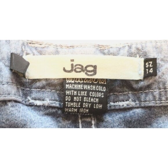 Jag Jeans Wide Leg Cargo Denim Trendy Relaxed Fit Y2K Utilitycore Wide Leg - Picture 3 of 7